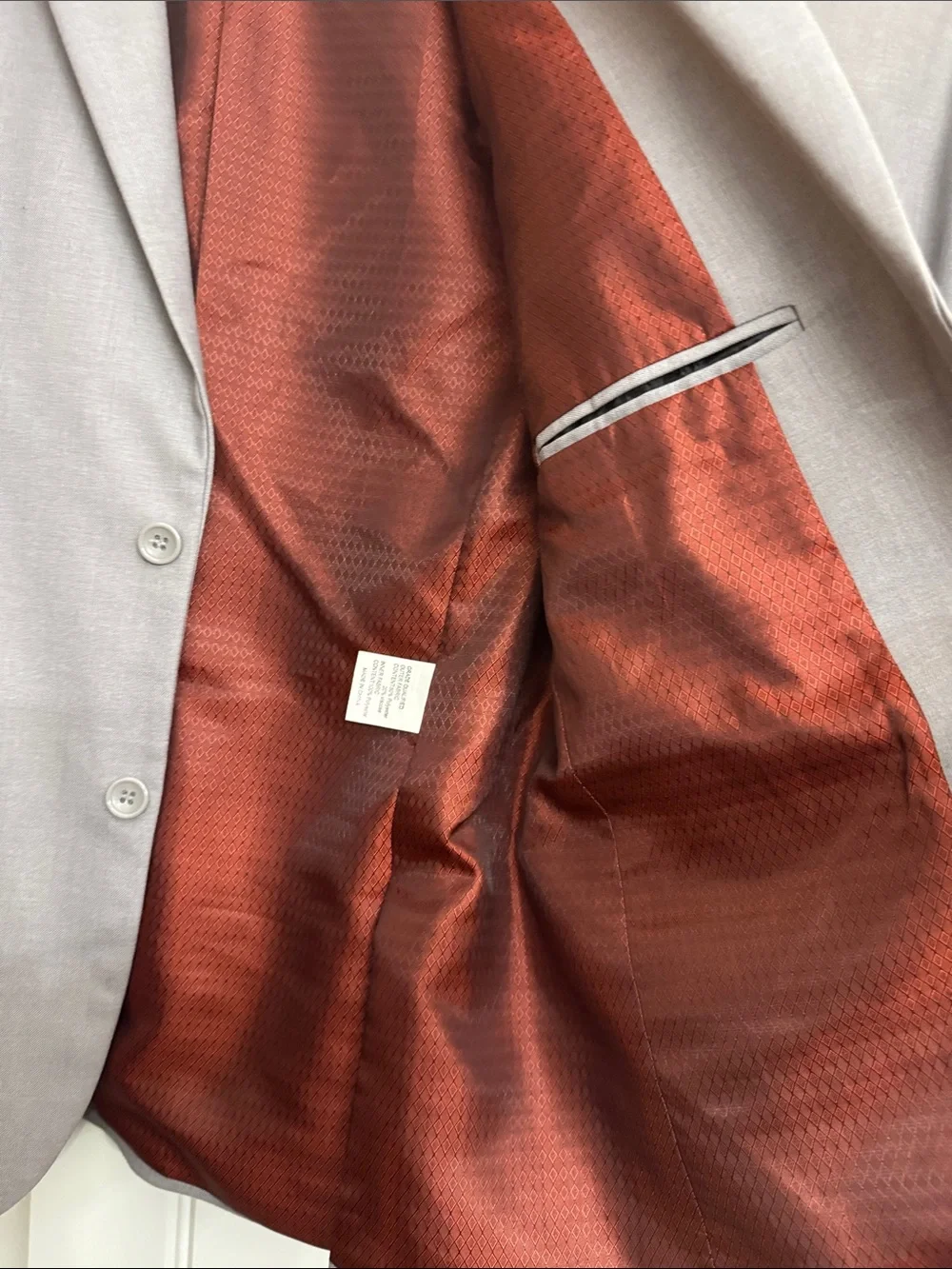 Boys grey suit jacket & pants